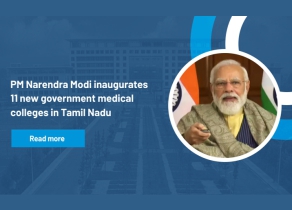 In big boost to health care services, PM Narendra Modi inaugurates 11 new government medical colleges in Tamil Nadu